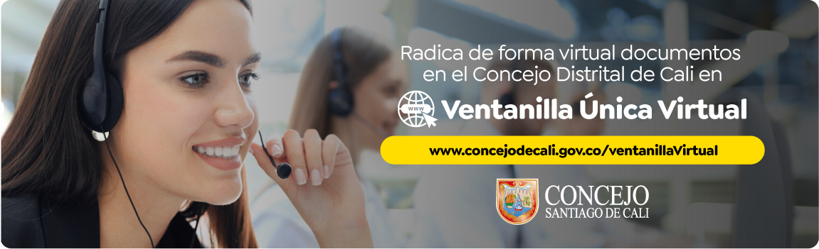 Radica de forma virtual documentos en el Concejo Distrital de Cali