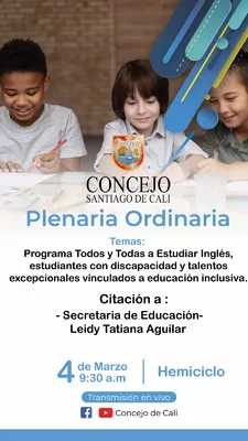 Sesión Plenaria Ordinaria