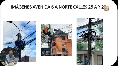 Qué Personería investigue negligencia en retiro de cables aéreos de operadores privados, que generan riesgo en norte de Cali