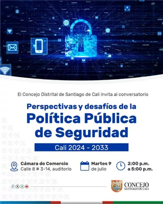 Política de seguridad para Cali se analizará este 9 de julio en foro