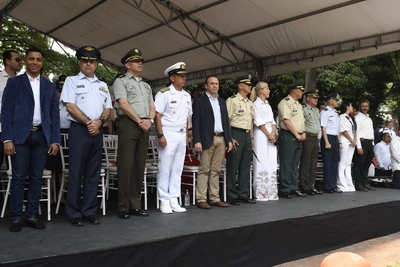 Concejales hicieron parte de los actos del 20 de Julio
