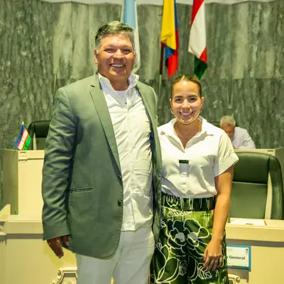 Fabio Alonso Arroyave y Daniella Plaza Saldarriaga estarán al frente de la Comisión de Presupuesto