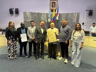 Jorge Restrepo Potes recibe exaltación por servicios prestados a la región y al país
